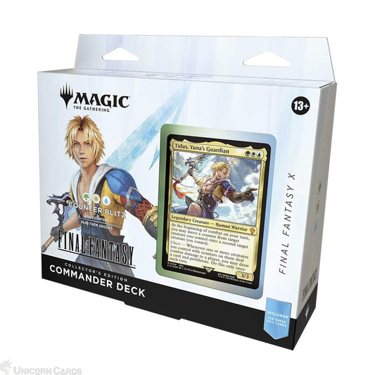 MTG - Magic: the Gathering: Final Fantasy Collector's Commander Deck Display (4 Decks)