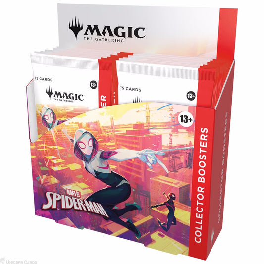MTG - Magic: the Gathering: Marvel's Spider-Man Collector's Booster Display (12 Packs)