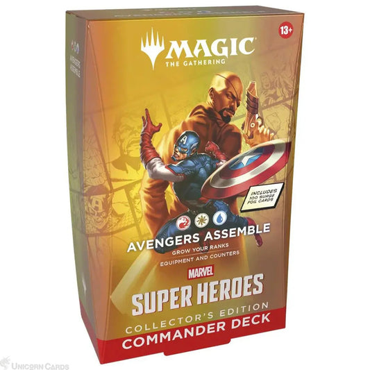 MTG - Magic The Gathering - Marvel Super Heroes Collector Commander Deck - Avengers Assemble : IN STOCK