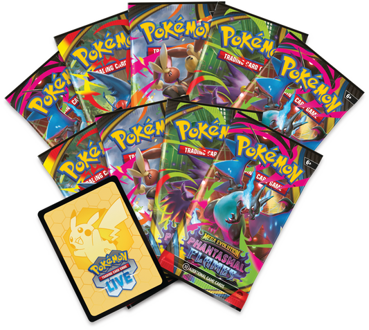 Pokemon Mega Evolution Phantasmal Flames Elite Trainer Box