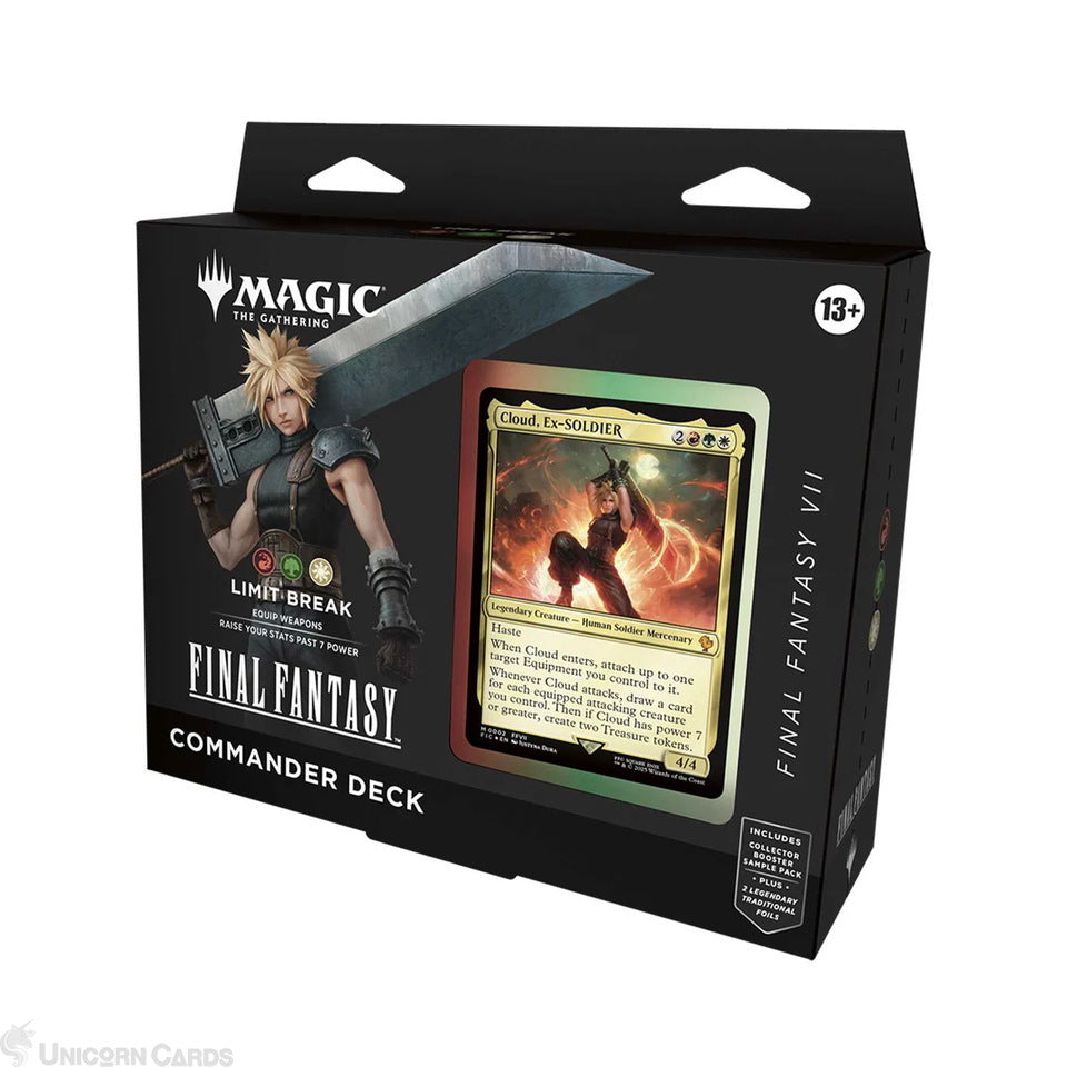 MTG - Magic: the Gathering: Final Fantasy Commander Deck Display (4 Decks)