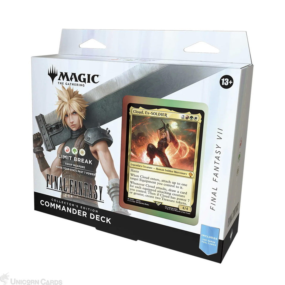 MTG - Magic: the Gathering: Final Fantasy Collector's Commander Deck Display (4 Decks)