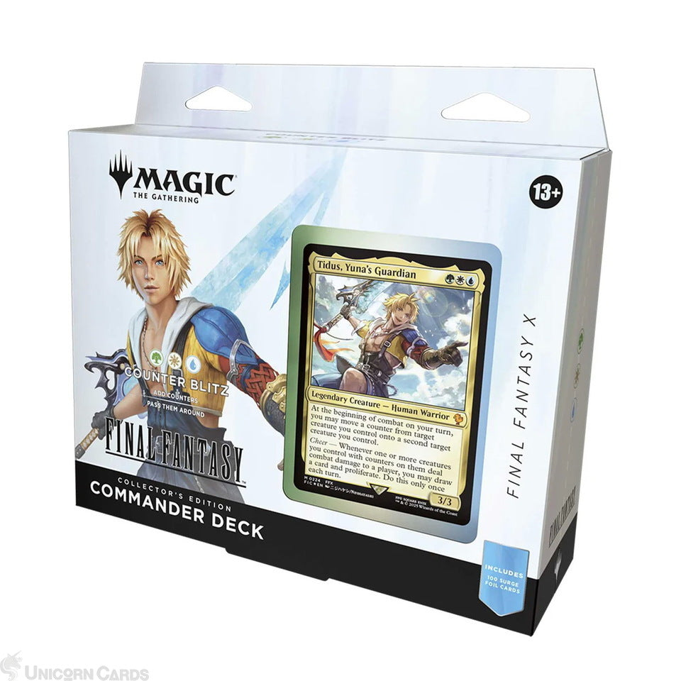 MTG - Magic: the Gathering: Final Fantasy Collector's Commander Deck Display (4 Decks)