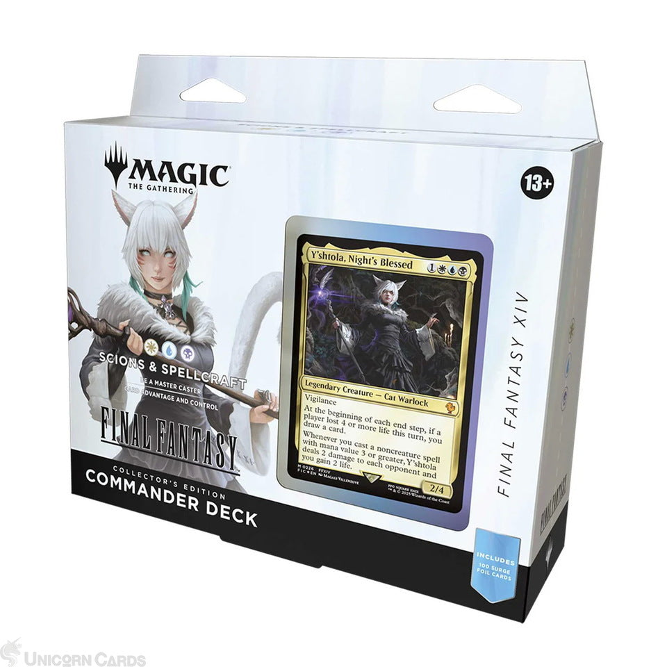 MTG - Magic: the Gathering: Final Fantasy Collector's Commander Deck Display (4 Decks)