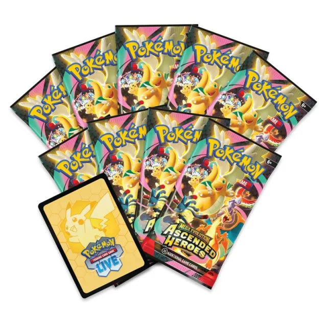 Pokemon Mega Evolution Ascended Heroes Elite Trainer Box