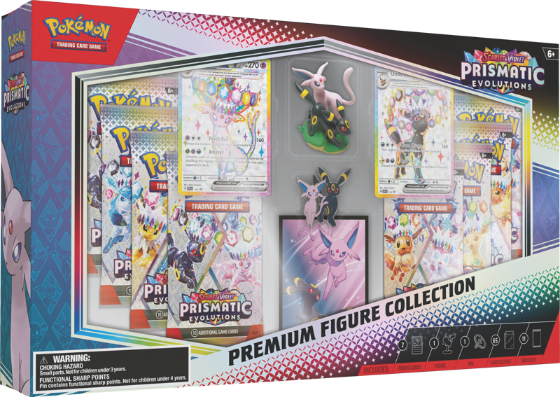 Pokemon TCG Prismatic Evolution Premium Figure Collection