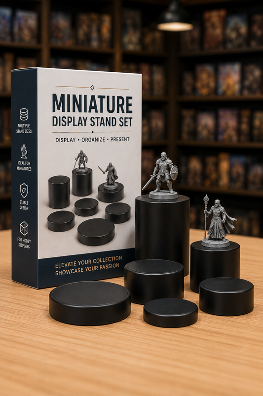 Miniature Display Stand Set