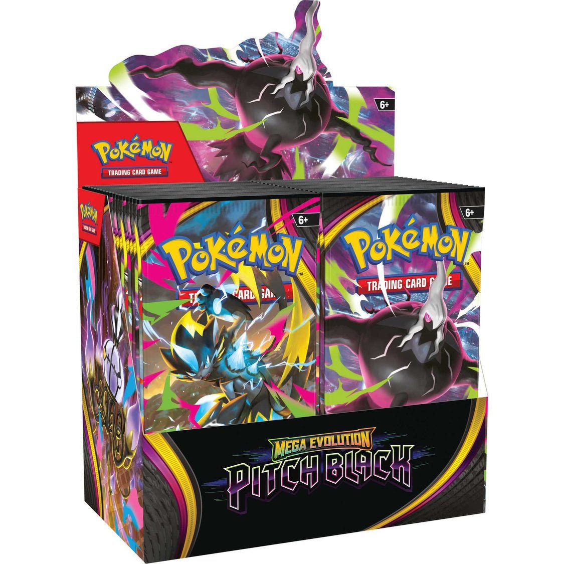 Pokémon TCG: Mega Evolution - Pitch Black Booster Display Box (36 Packs)